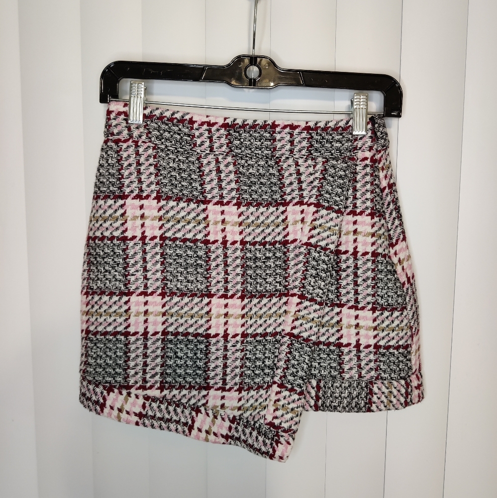 Forever 21 Plaid Mini Skirt Size Small - Picture 1 of 4